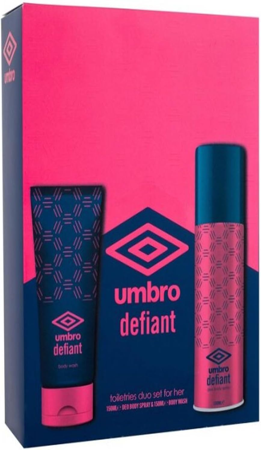 Umbro Defiant Body Spray and Body Wash 150ml