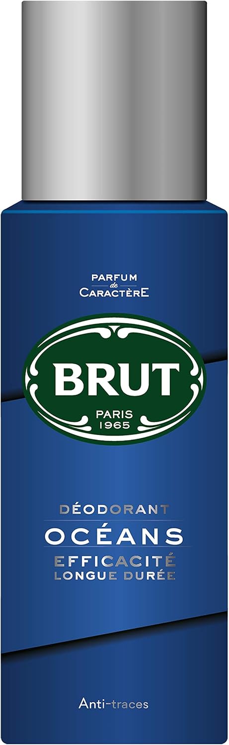 Brut Oceans Deodorant Body Spray For Men 200ml (Pack of 2)