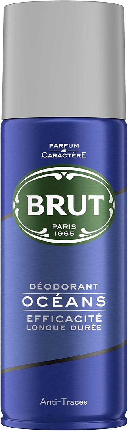 Brut Oceans Deodorant Body Spray For Men 200ml (Pack of 2)