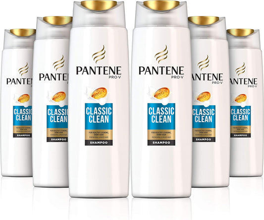 Pantene Pro-V Classic Clean Clarifying Shampoo 400ml ( Pack of 6)